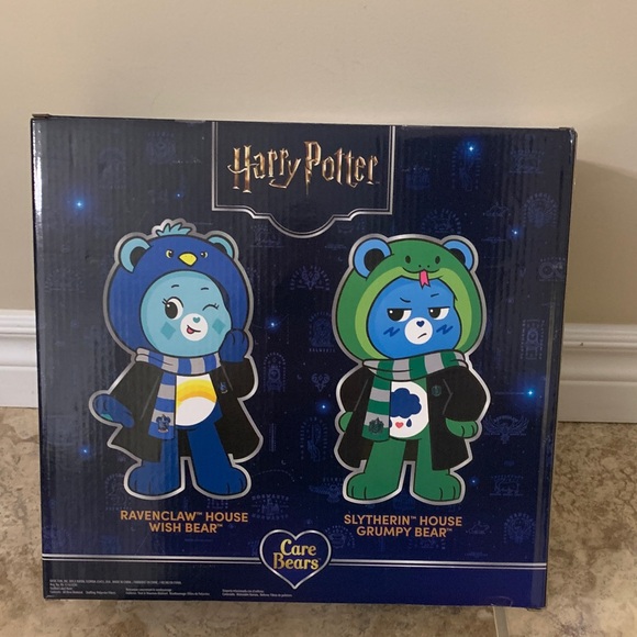Care Bears Harry Potter Ravenclaw and Slytherin Bears NEW 25 years - Picture 5 of 10